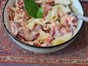 Salad with Penne and Peppers