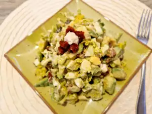 Festive Egg Salad with Avocado