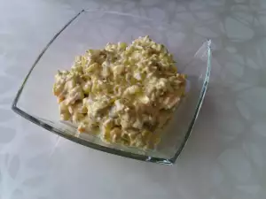 Mayonnaise Salad with Turkey and Eggs