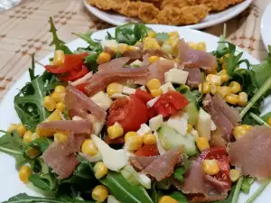 Arugula and Chicken Salad