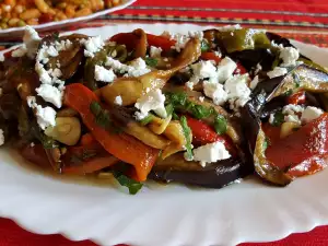 Pepper and Eggplant Salad