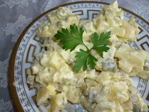 Potato Salad with Homemade Mayonnaise