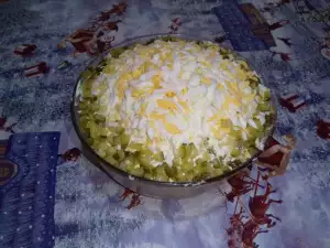 Salad with Grated Potatoes