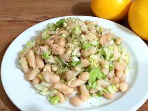 Bean Salad with Leeks and Lemon