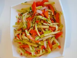 Raw Zucchini Salad