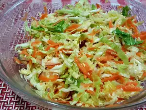 Cabbage and Carrot Salad