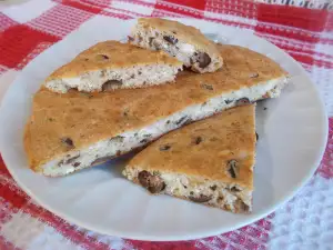 Gluten-Free Savory Cake with Olives and Cream Cheese