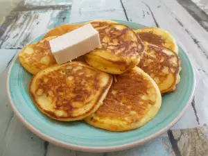 Mini Corn Flour Pancakes