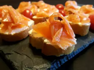 Sandwiches with Smoked Salmon