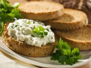 Homemade Bruschetta with Cream Cheese