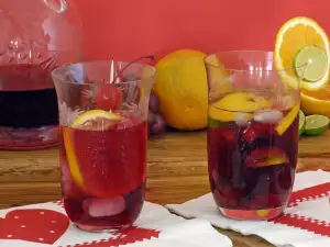 Sangria with Cherries