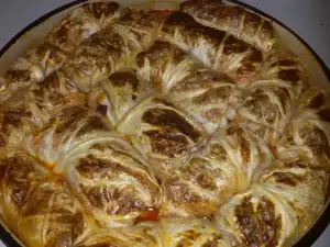 Sarma with Sauerkraut in the Oven