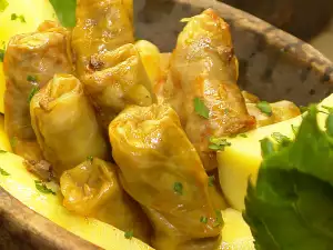 Cabbage Rolls with Fresh Cabbage