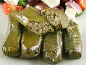 Meatless Stuffed Vine Leaves