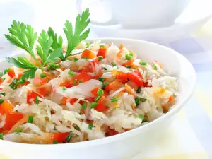 Serbian Sauerkraut Salad