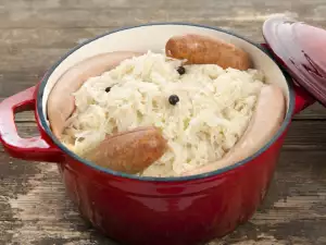 Sauerkraut with Sausage