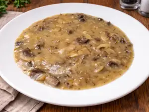 Village-Style Mushroom Porridge
