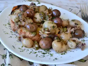 Cuttlefish with Dill and Olives