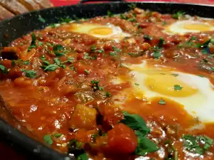 Shakshouka with Feta Cheese