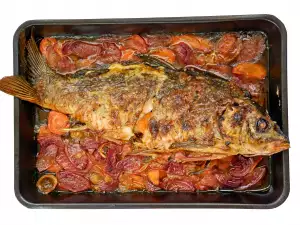 Carp in a Tray