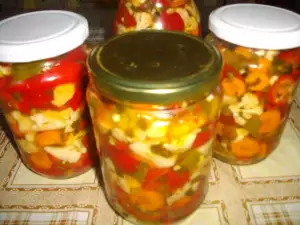 Homemade Mixed Pickle