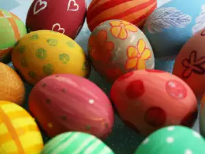 Hand-Drawn Easter Eggs