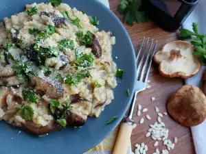 Shiitake Mushroom Risotto