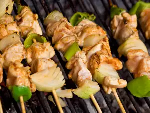 Baked Chicken Skewers