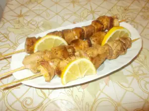 Grilled Chicken Skewers with Marinade