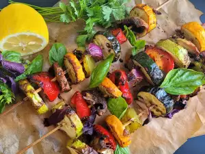 Vegan Grilled Vegetable Skewers