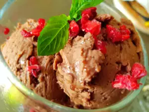 Chocolate Ice Cream with Mascarpone