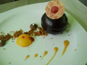 Chocolate Balls with Mango