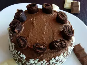 Chocolate Pancake Cake