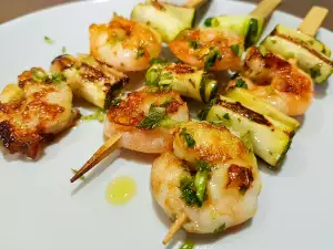 Shrimp and Zucchini Skewers