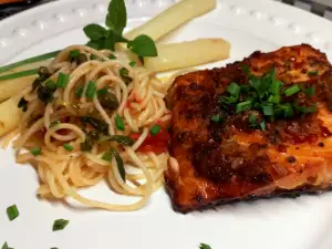 Pan-Fried Teriyaki Salmon