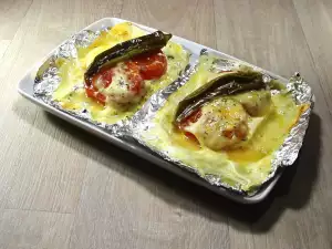 Feta Cheese in Foil