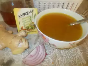 Ginger and Turmeric Cough Syrup