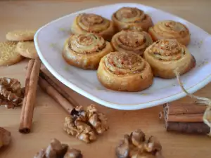 Glazed Puff Pastry Snails