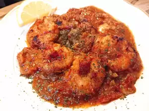 Greek-Style Oven Roasted Shrimp with Tomato Sauce