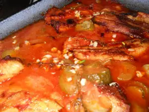 Oven-Baked Mackerel with Tomato Sauce