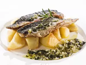 Grilled Mackerel with Potatoes