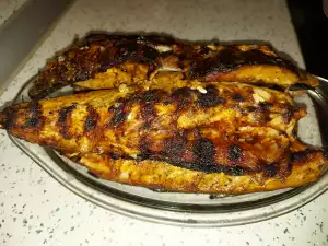 Marinated Mackerel on the Grill