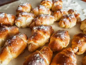 Vanilla Scones with Walnuts