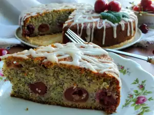 Cherry and Poppy Seed Cake