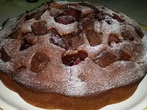 Chocolate and Strawberry Cake