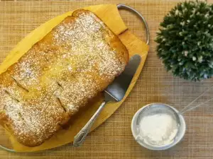 Cottage Cheese and Pear Cake