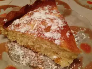 Village-Style Cake with Peaches