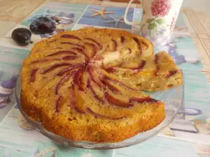 Plum and Honey Cake