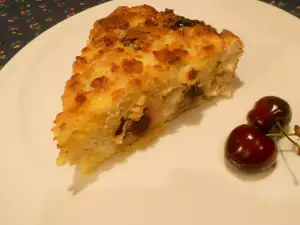 Cottage Cheese and Cherry Cake