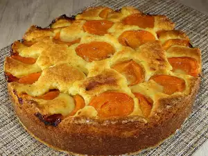 Homemade Cake with Apricots